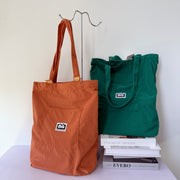 KETSU: Large corduroy tote bag
