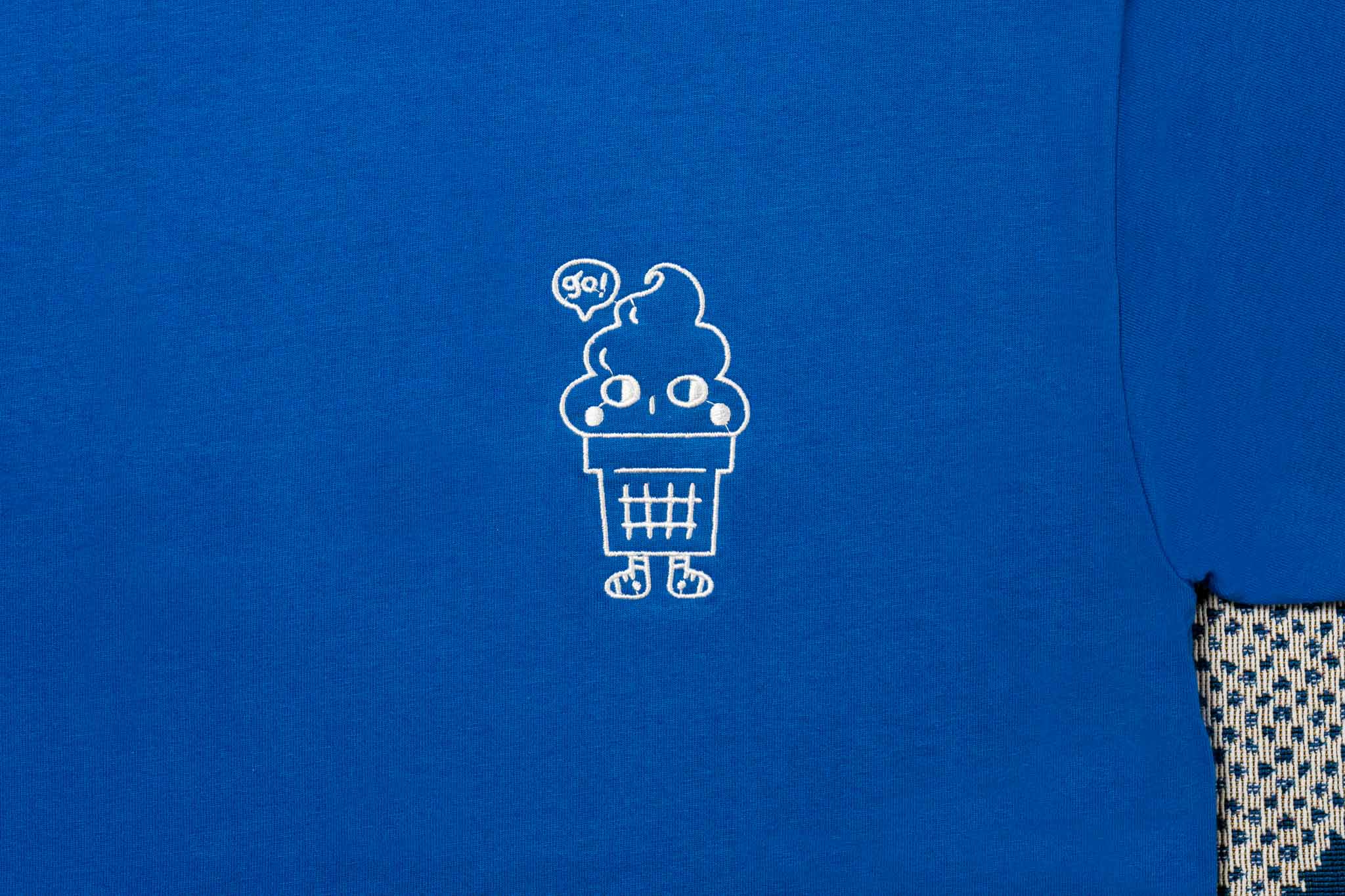 SOFUTO: Embroidered short sleeve t-shirt