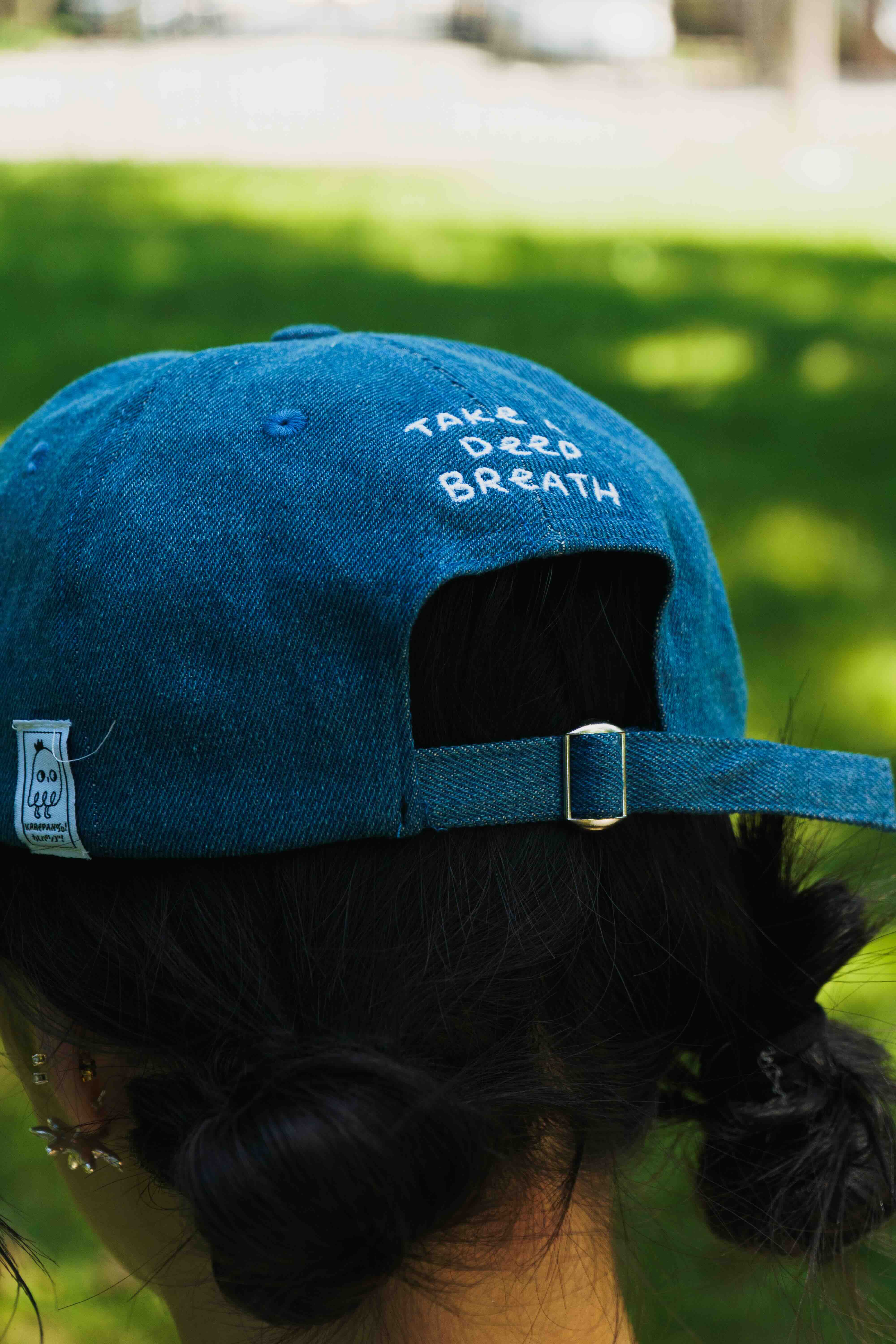 Fresh Air: Denim baseball cap