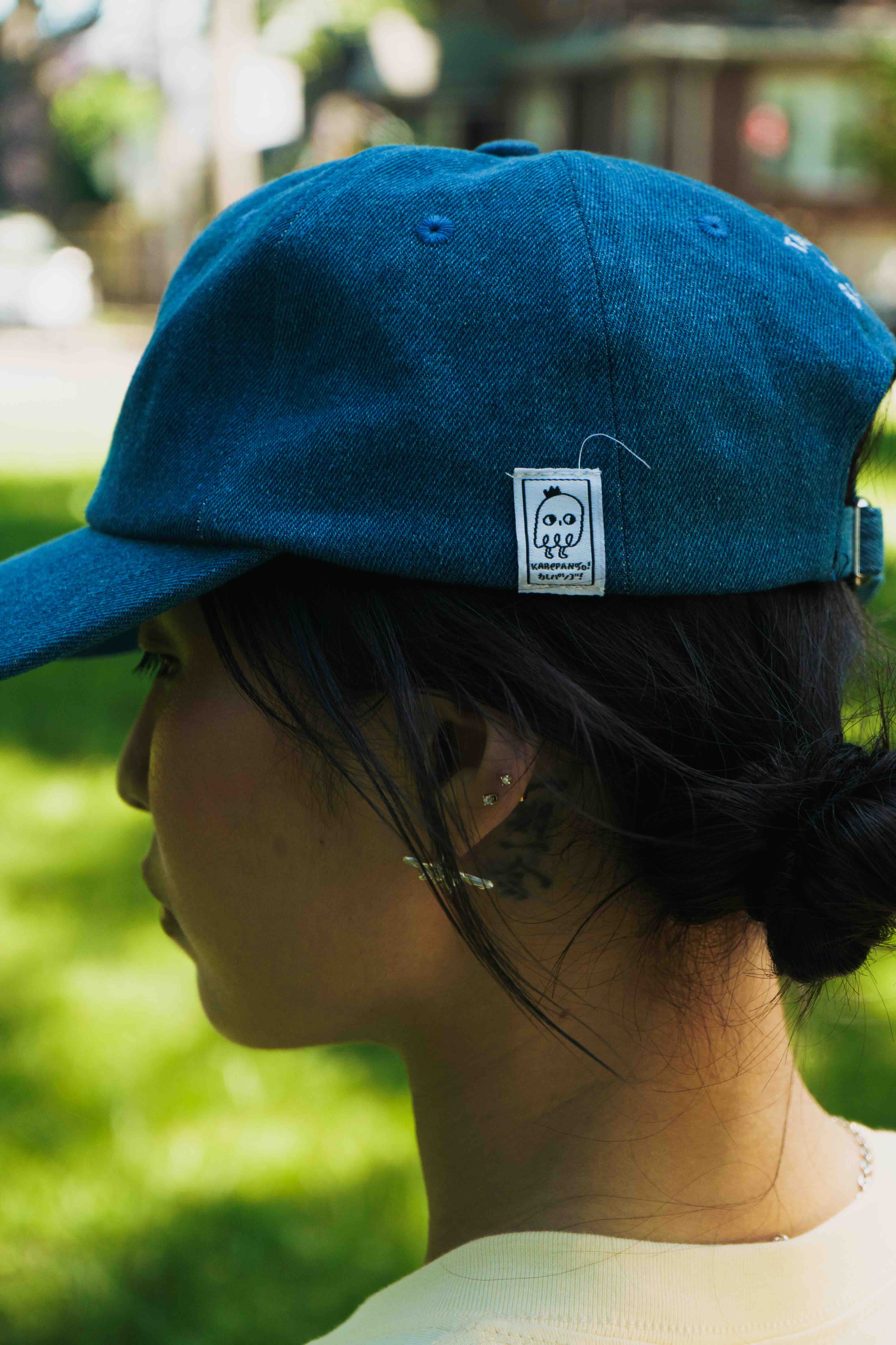 Fresh Air: Denim baseball cap