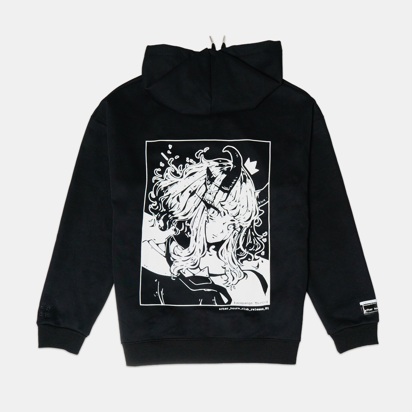 AFTER HOURS: Velvet-lined Hoodie