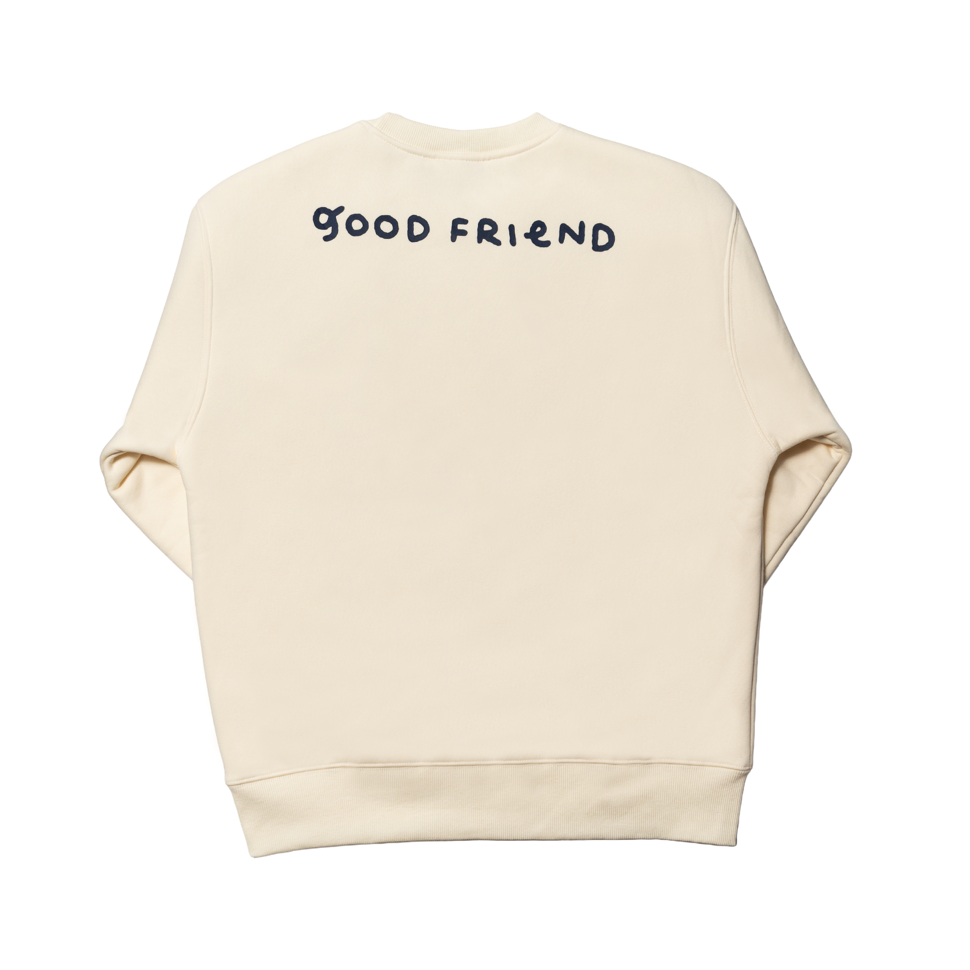 YUUJIN: Embroidered long-sleeve thick sweater