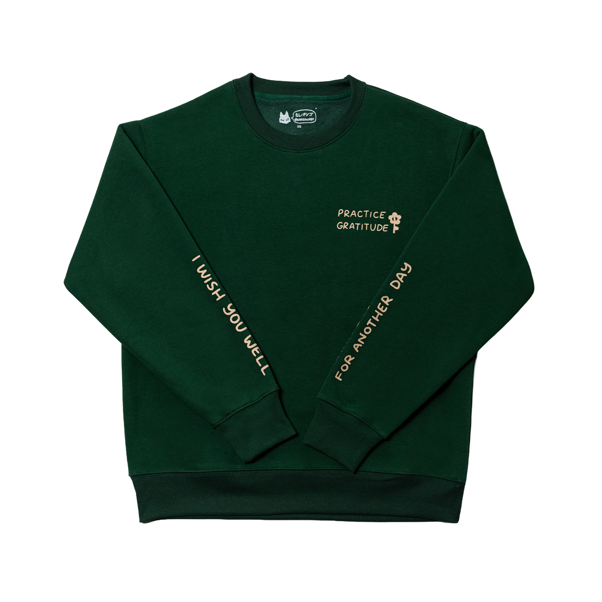 SOUKA: Embroidered long-sleeve thick sweater