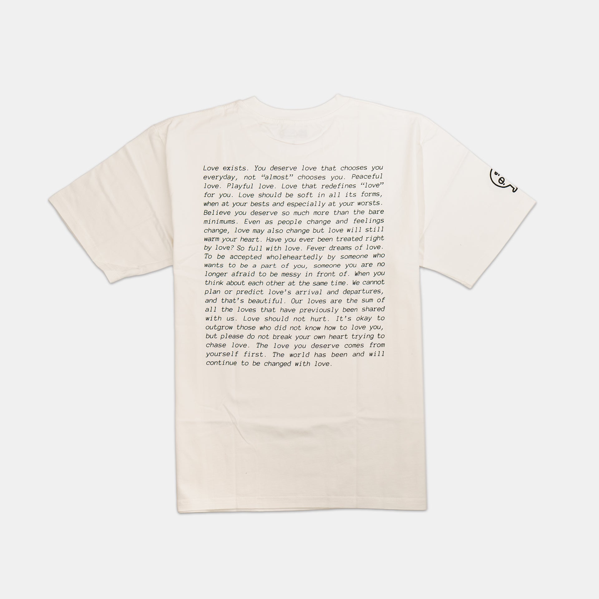Let’s be human: Short sleeve t-shirt