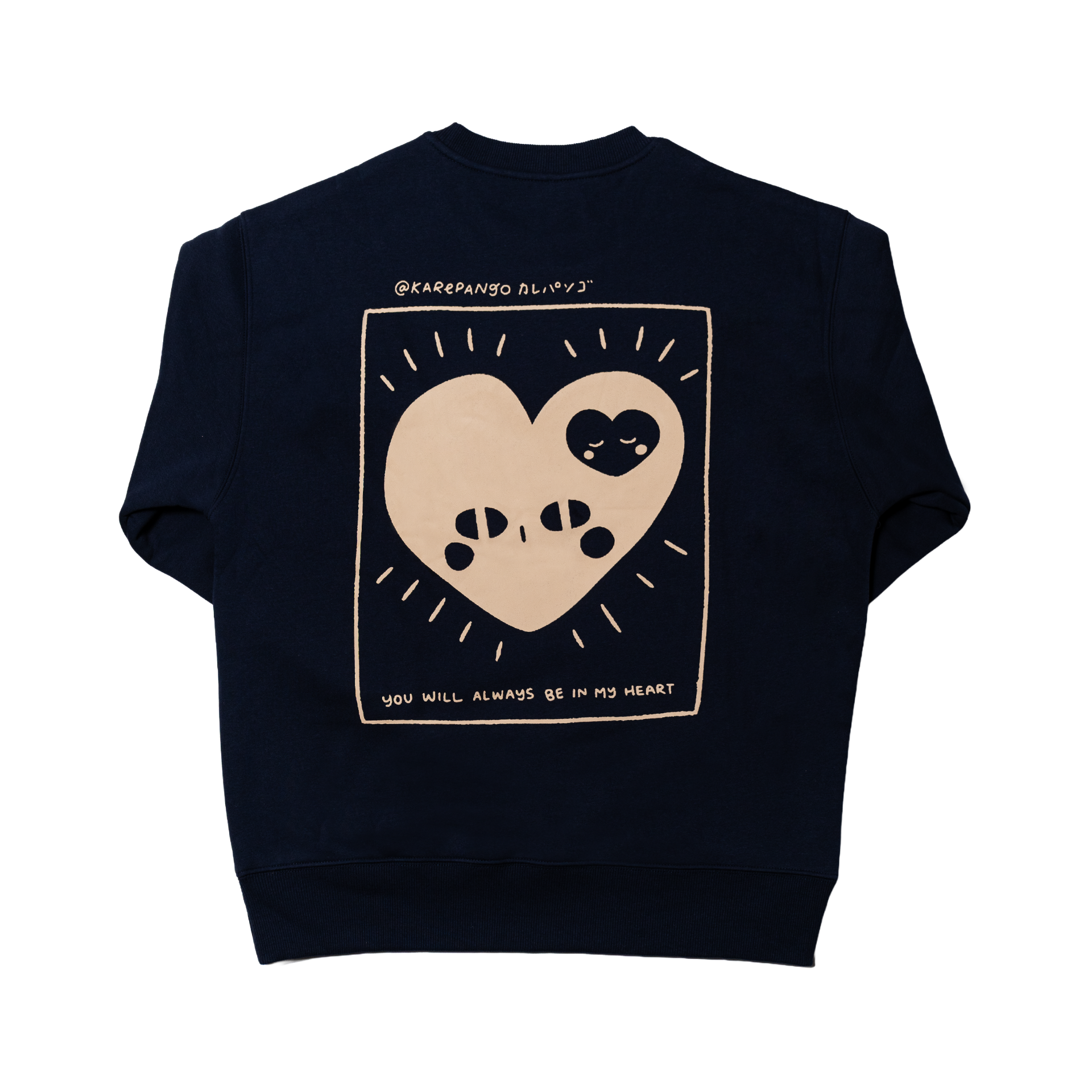 SOUKA: Embroidered long-sleeve thick sweater