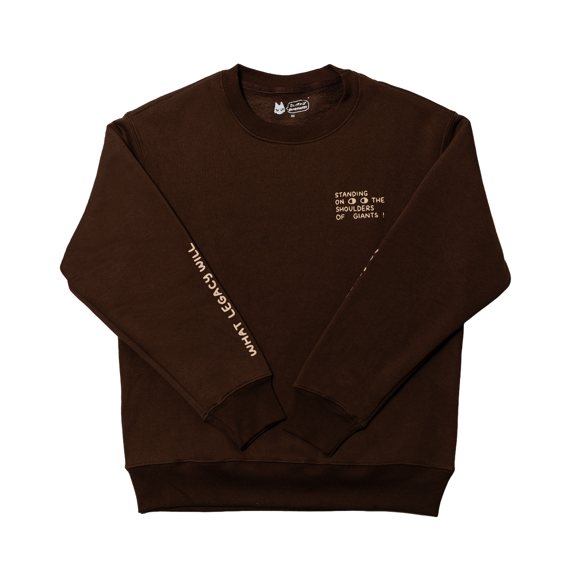 SOUKA: Embroidered long-sleeve thick sweater