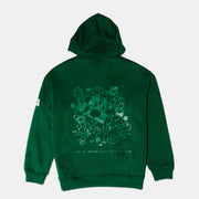 Fresh Air: Screenprinted thick hoodie