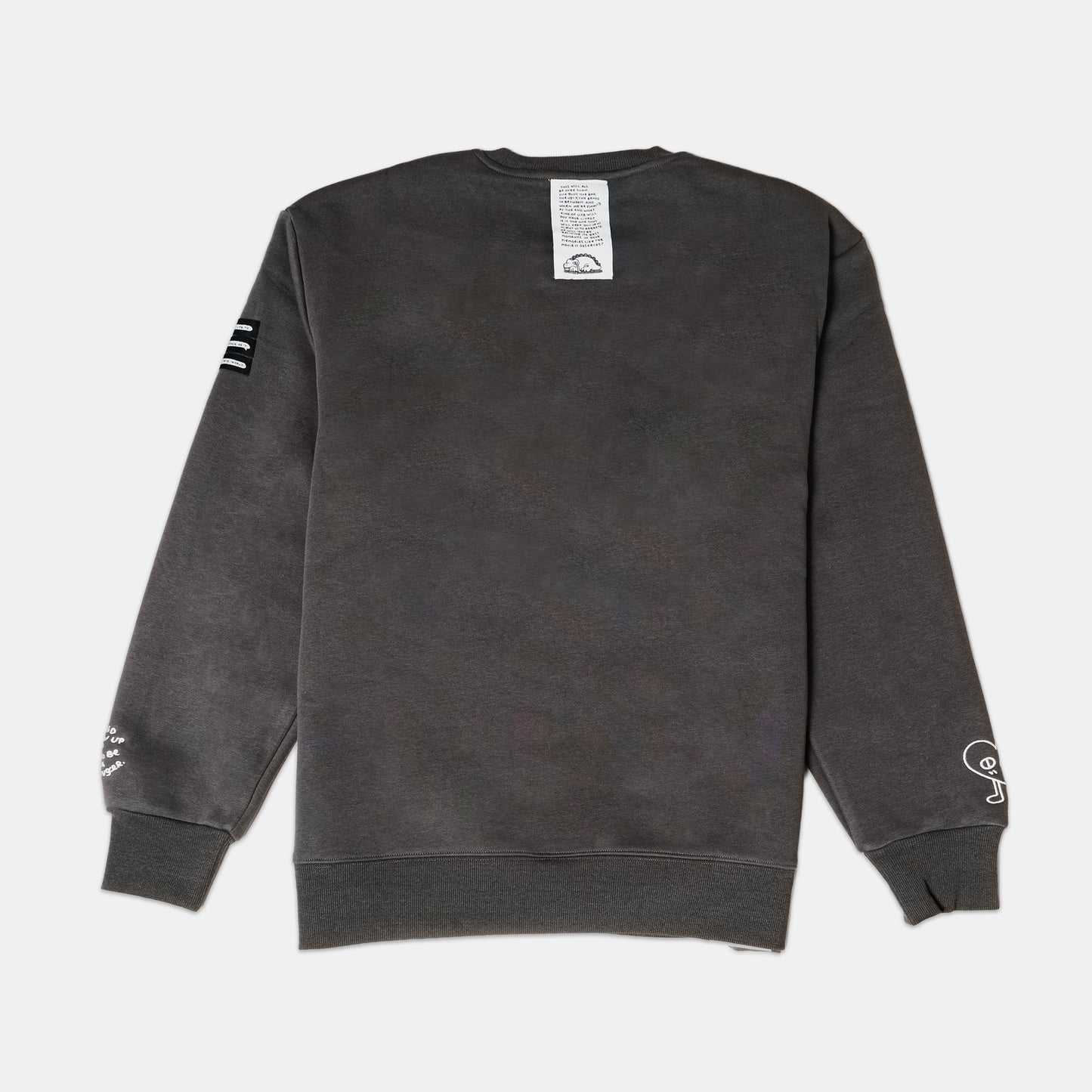 KYOURYUU: Embroidered long-sleeve thick sweater