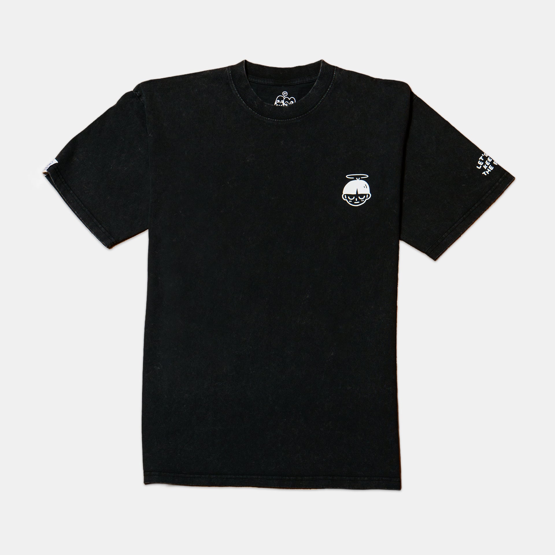 HAYA: acid-washed short sleeve t-shirt