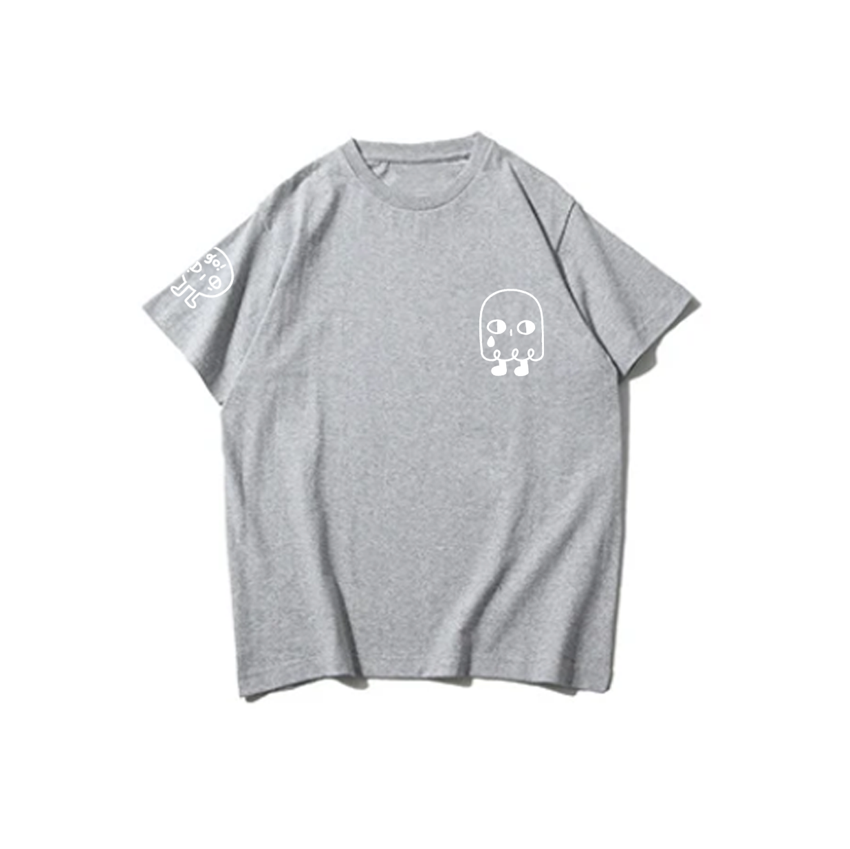 OVERTHINKING: Embroidered short sleeve t-shirt