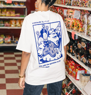 KURIMU: Screenprinted short sleeve t-shirt