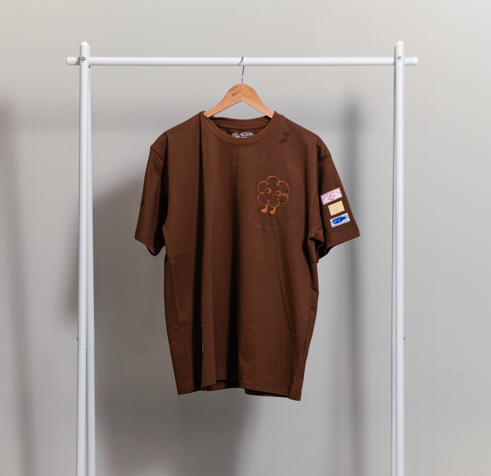 TAKE CARE OF YOURSELF: Embroidered short sleeve t-shirt