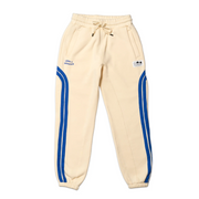SIDEKICK: Cream fleece-lined sweatpants