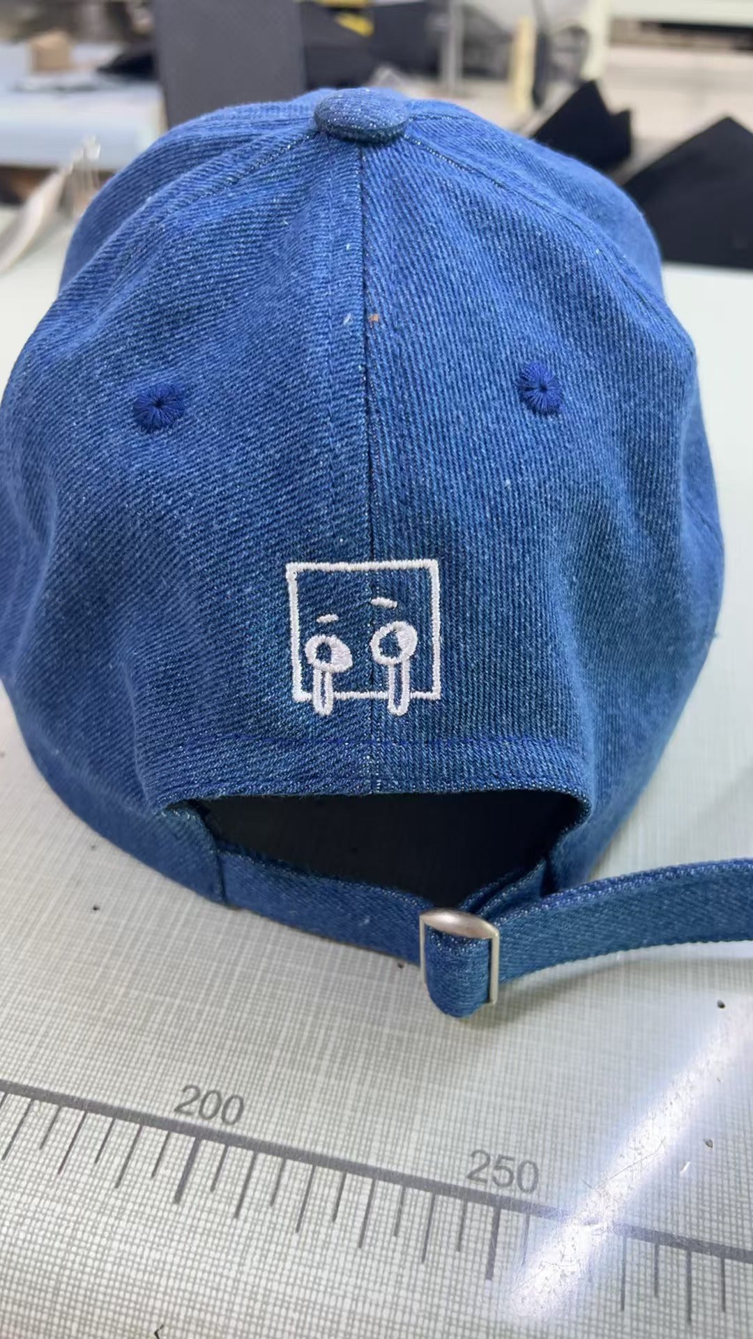 SORRY: Denim baseball cap