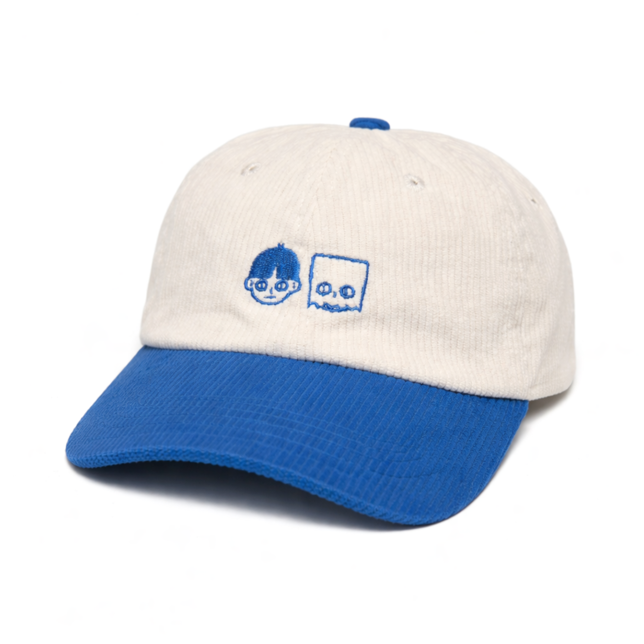 SIDEKICK: Duotone corduroy baseball cap