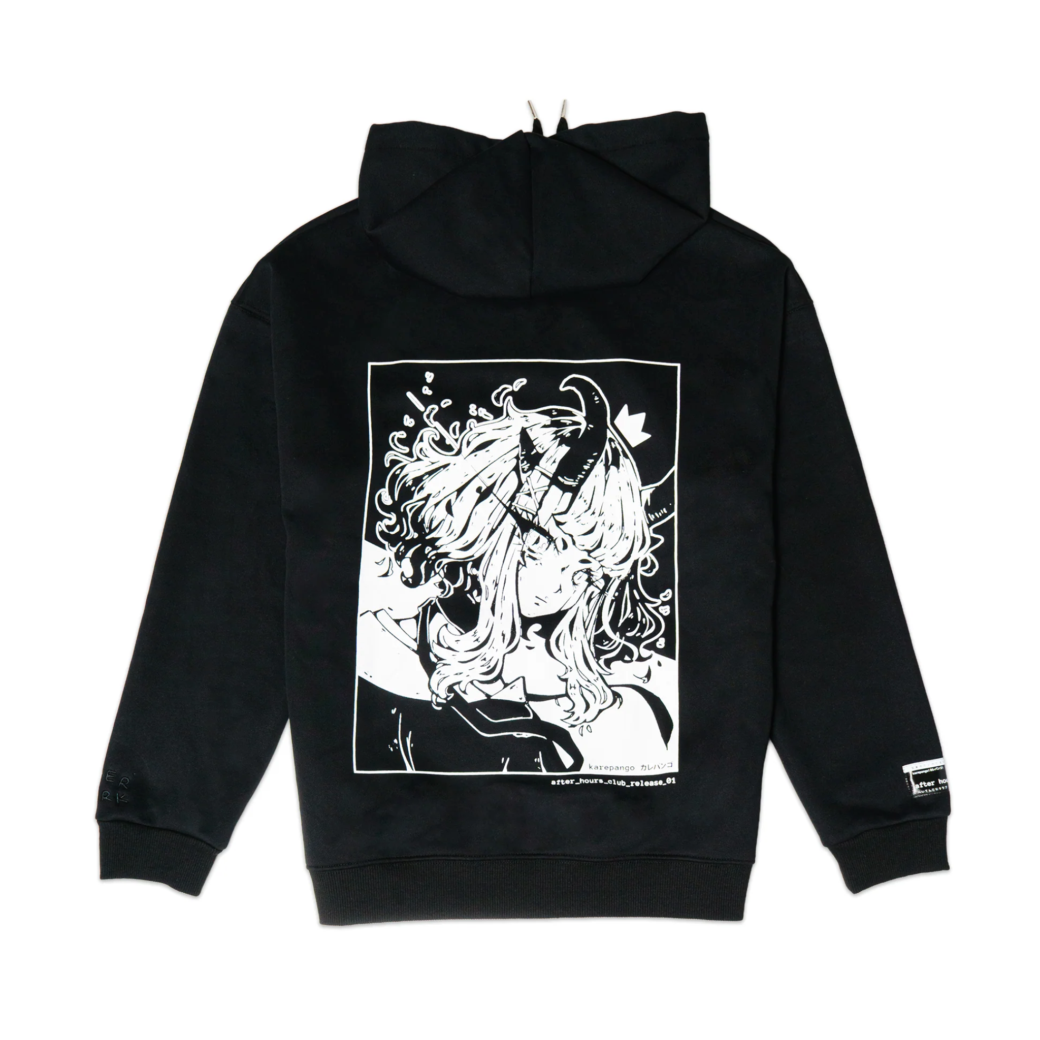 AFTER HOURS: Velvet-lined Hoodie