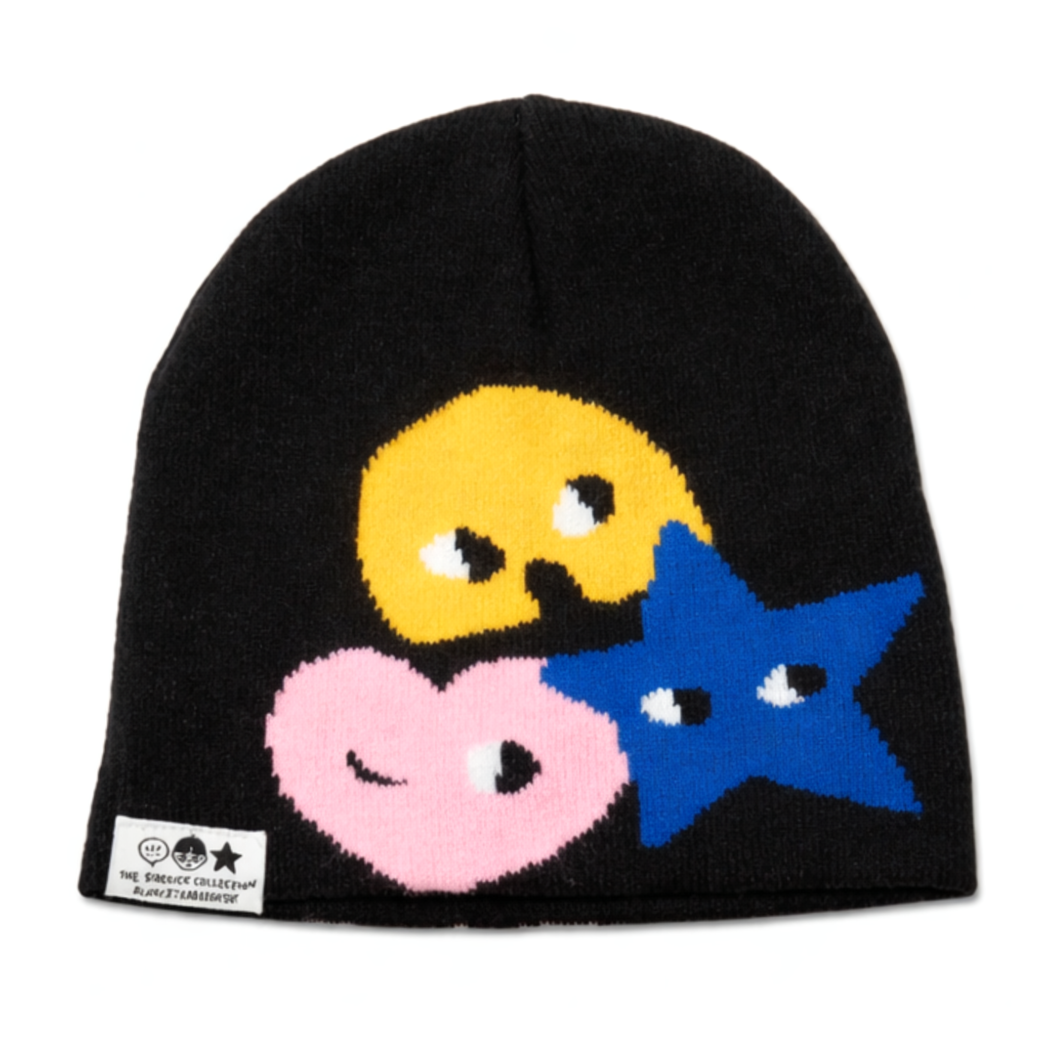 SIDEKICK: Black Knit Beanie