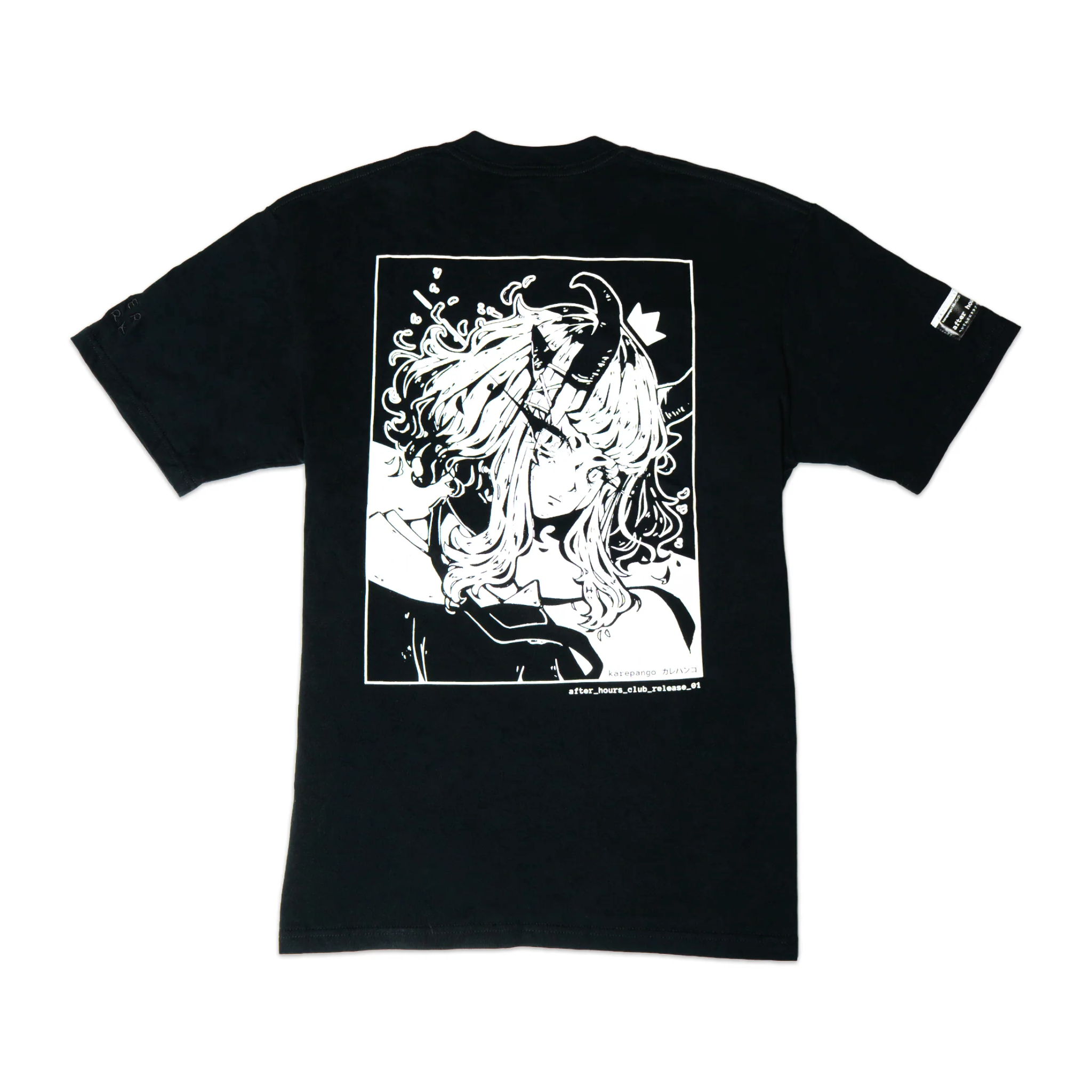 AFTER HOURS: Screenprinted short sleeve t-shirt