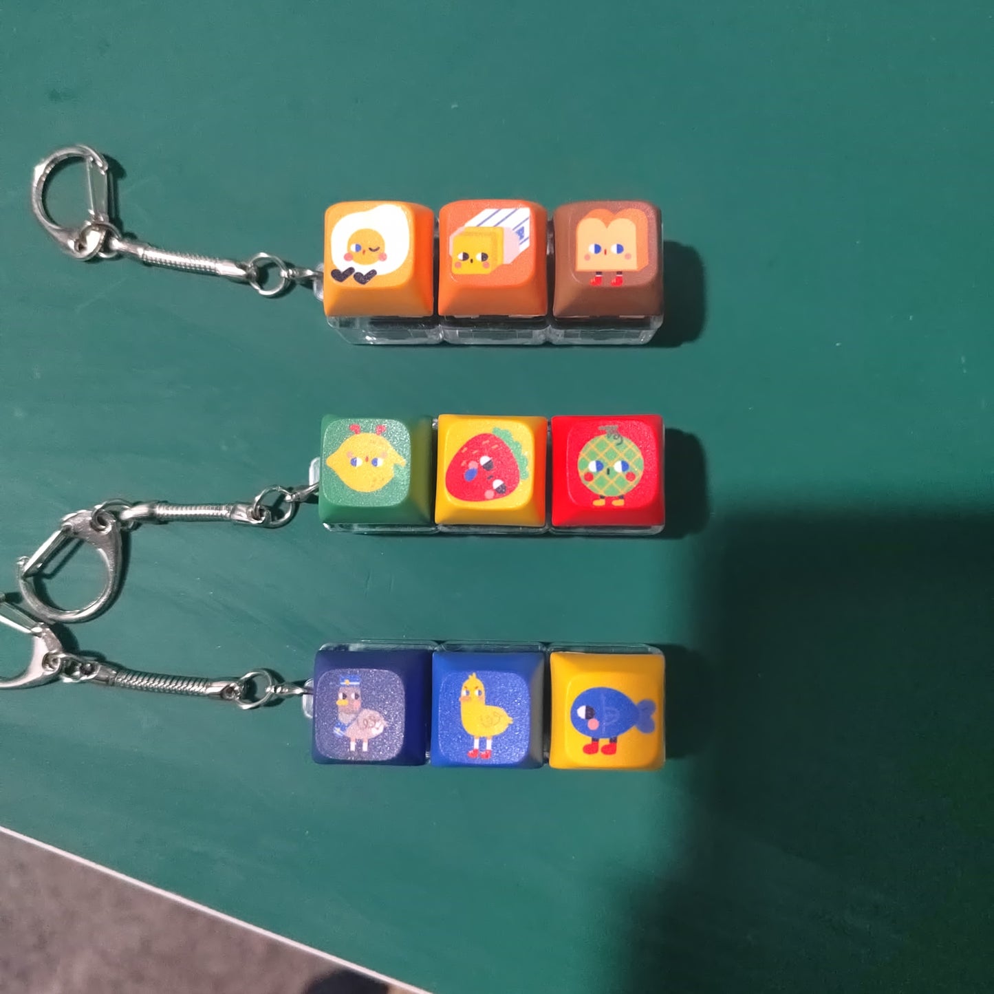 Keycap Keychains