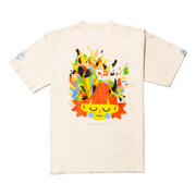 YAYA: acid-washed short sleeve t-shirt