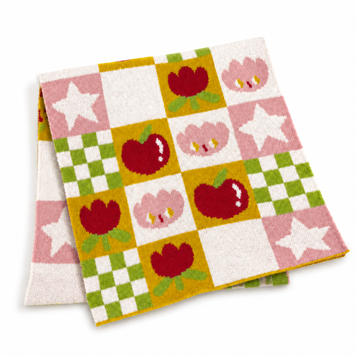 APPLE FIELDS: Statement Scarf