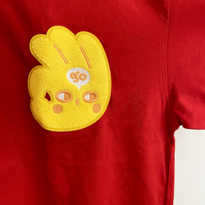 DAIJOUBU: Chenille short sleeve t-shirt