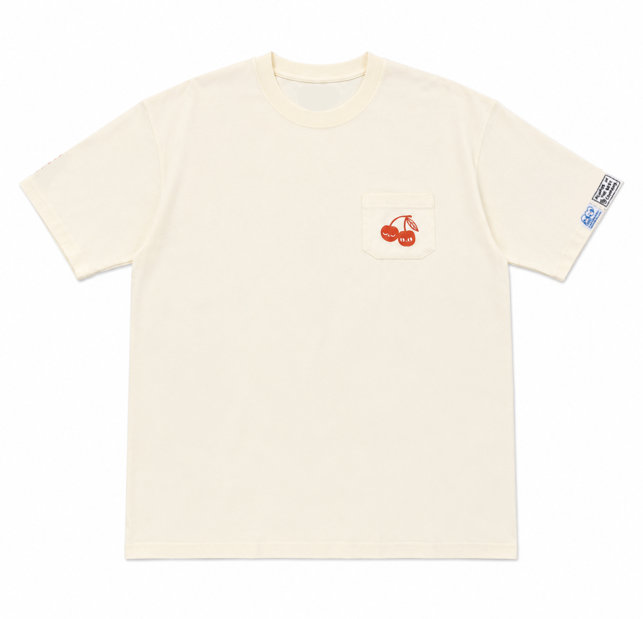 Cherry Friends Pocket Tshirt