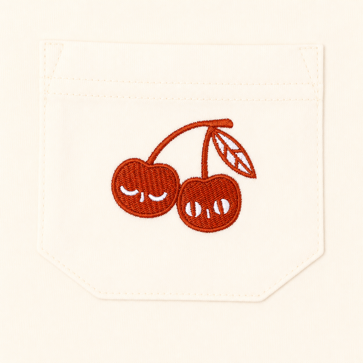 Cherry Friends Pocket Tshirt