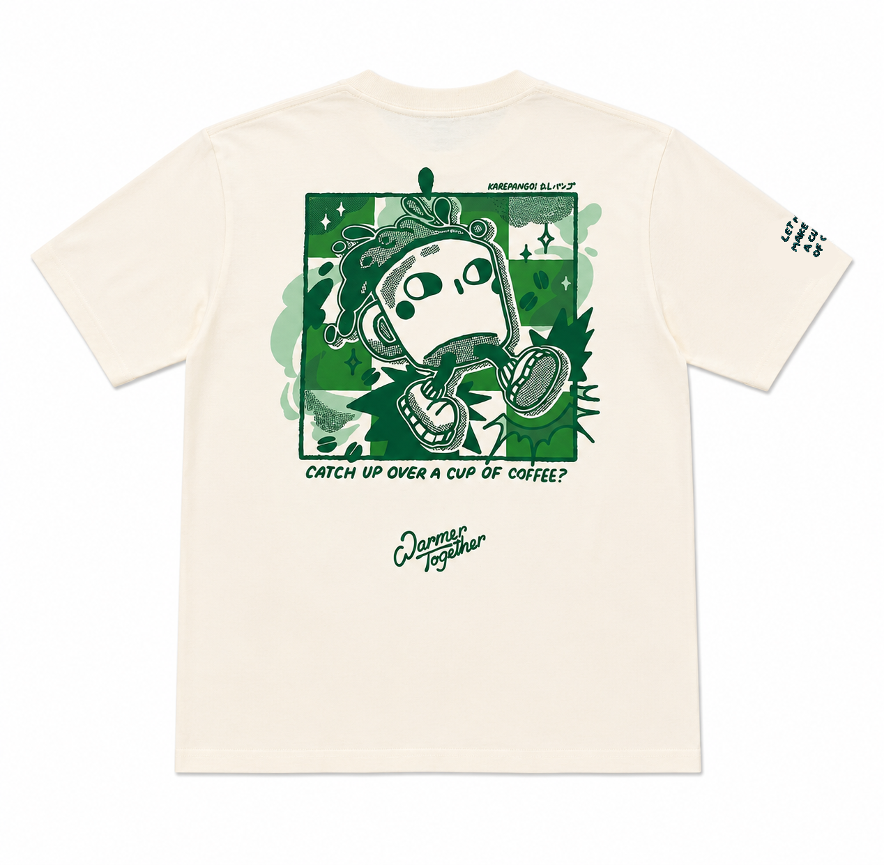 Coffee Friends Pocket Tshirt
