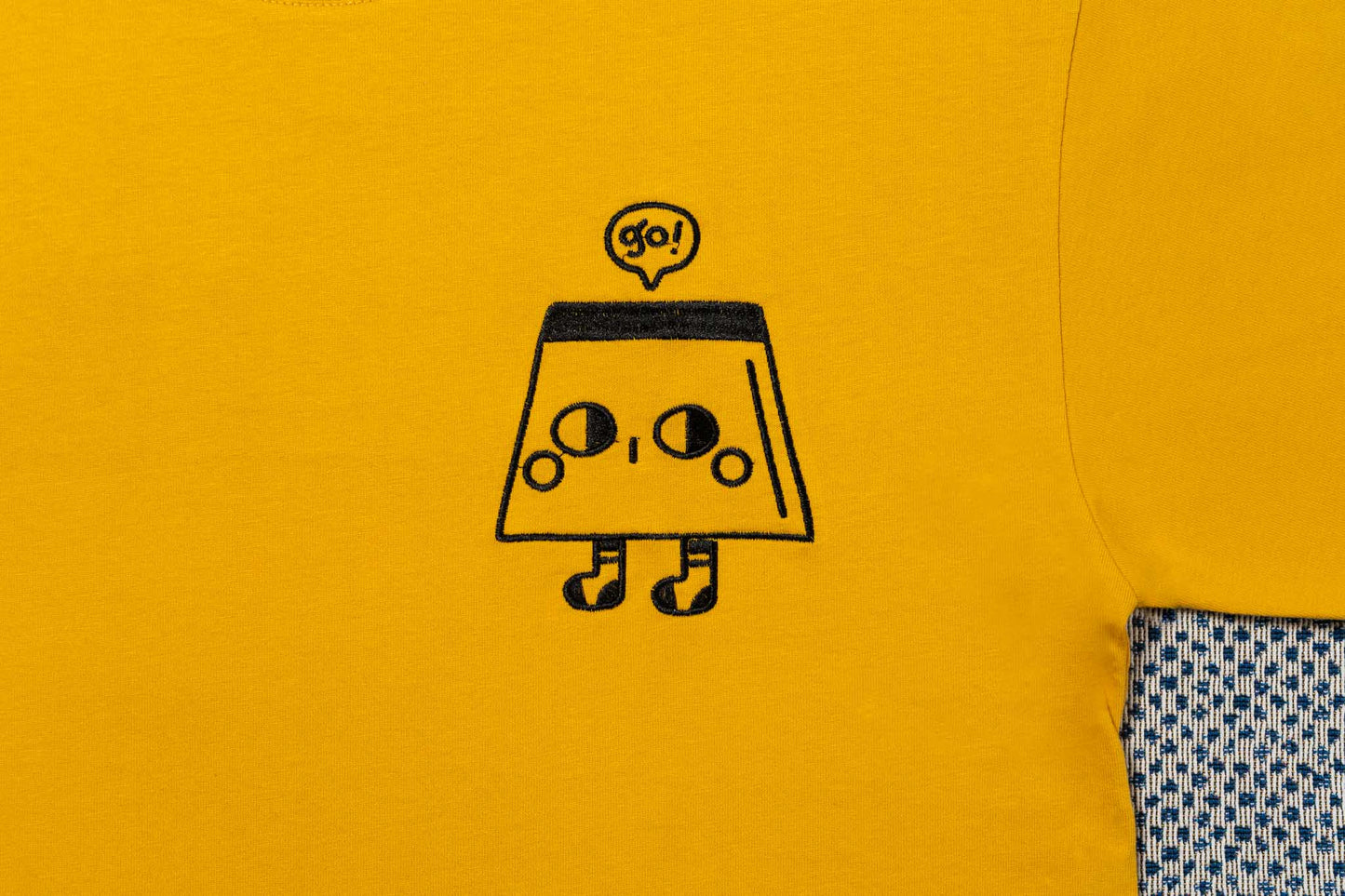 PURIN: Embroidered short sleeve t-shirt