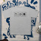 ONIGIRI: Embroidered short sleeve t-shirt