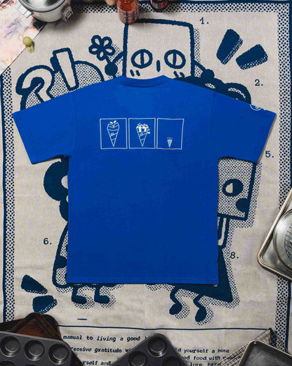 SOFUTO: Embroidered short sleeve t-shirt