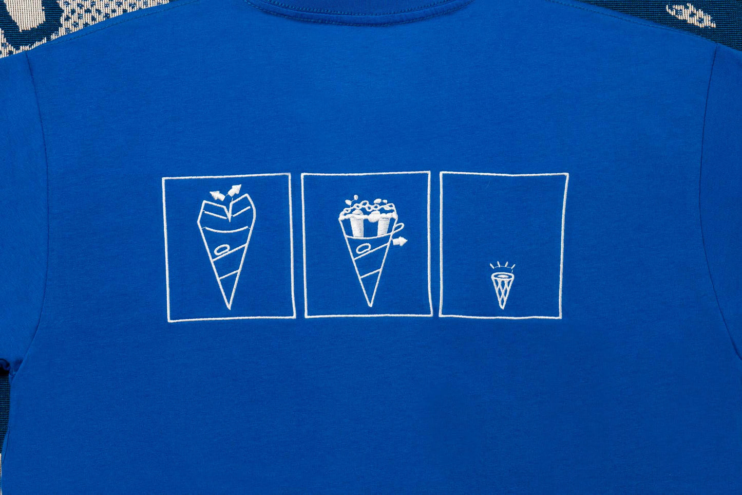 SOFUTO: Embroidered short sleeve t-shirt