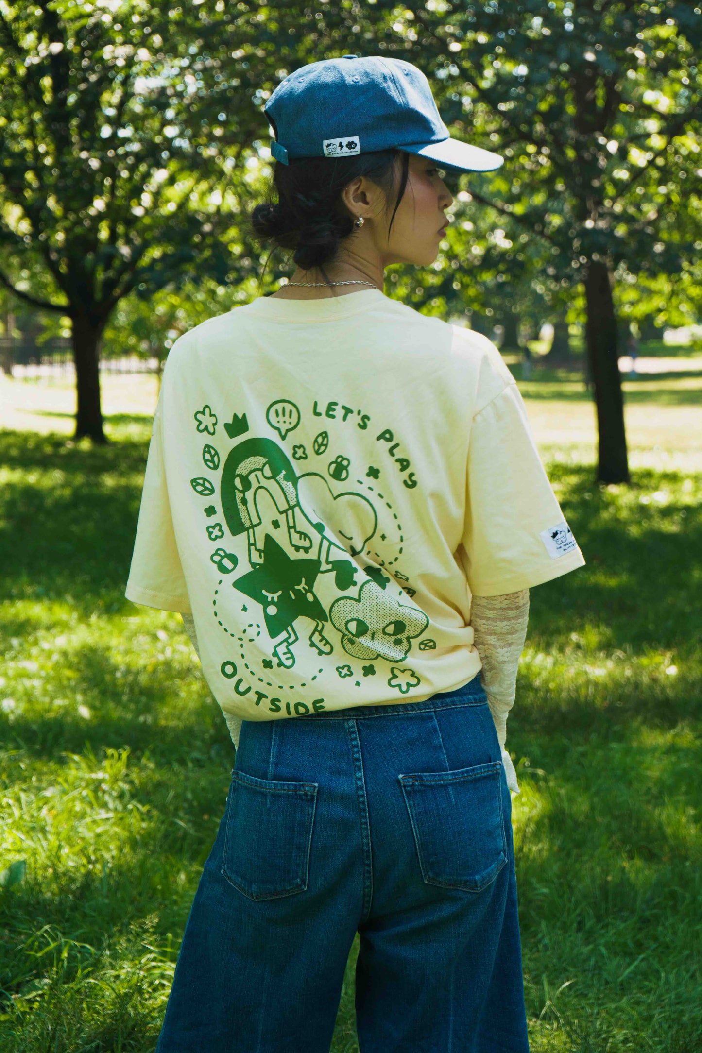 Fresh Air: Screenprinted short sleeve t-shirt