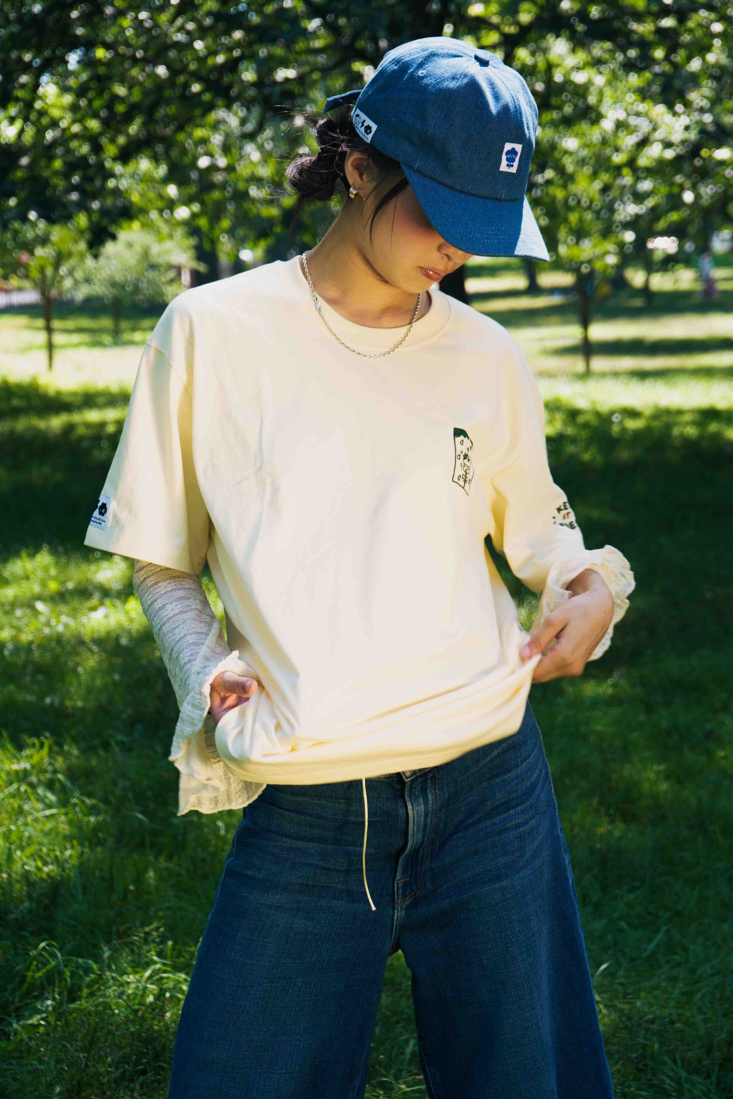 Fresh Air: Screenprinted short sleeve t-shirt