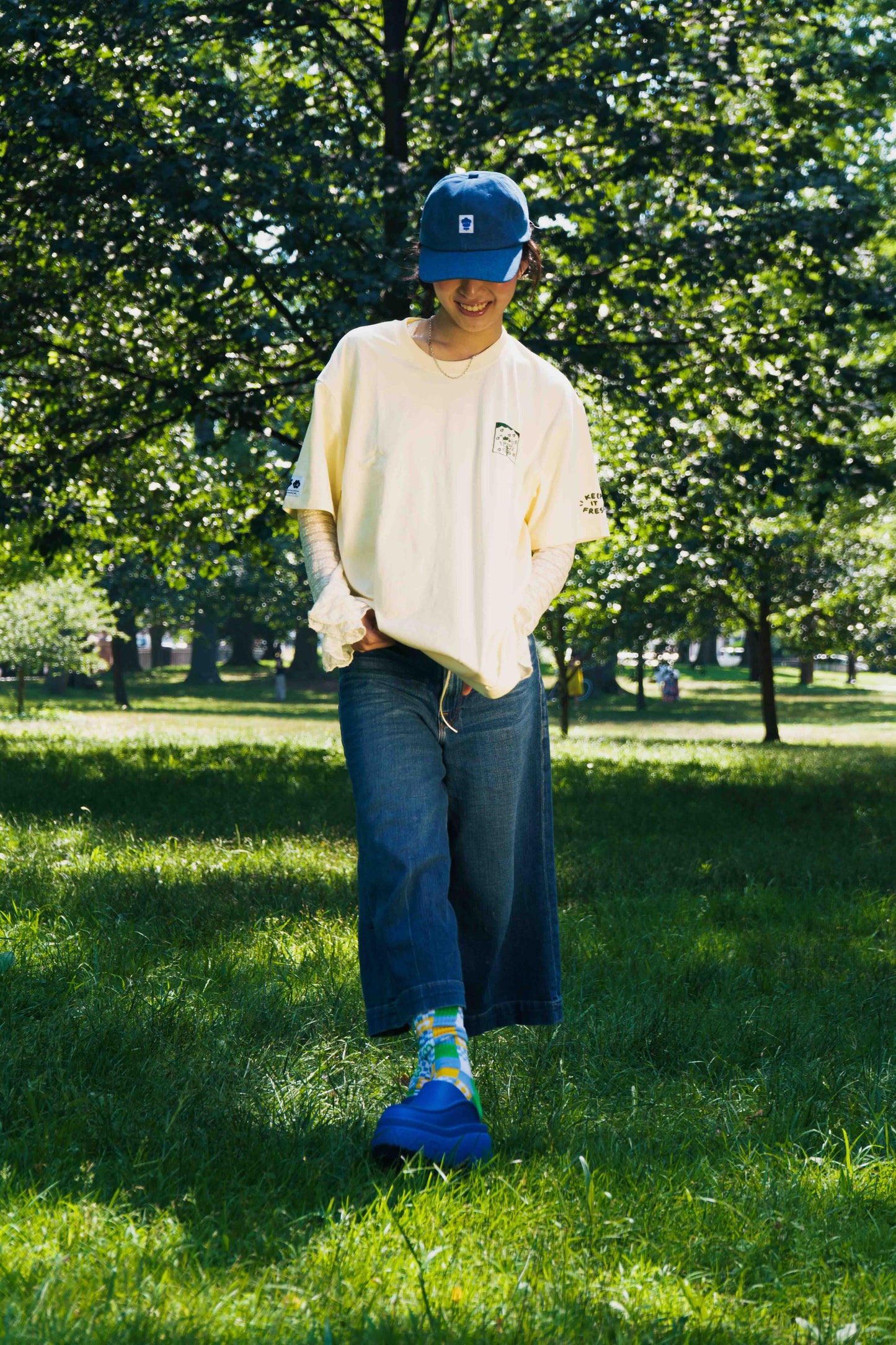 Fresh Air: Screenprinted short sleeve t-shirt
