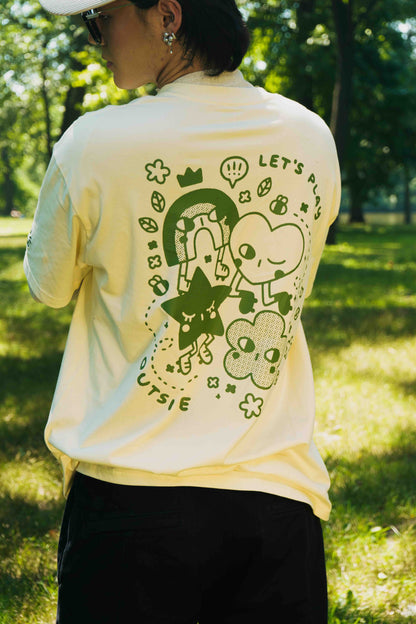 Fresh Air: Screenprinted short sleeve t-shirt