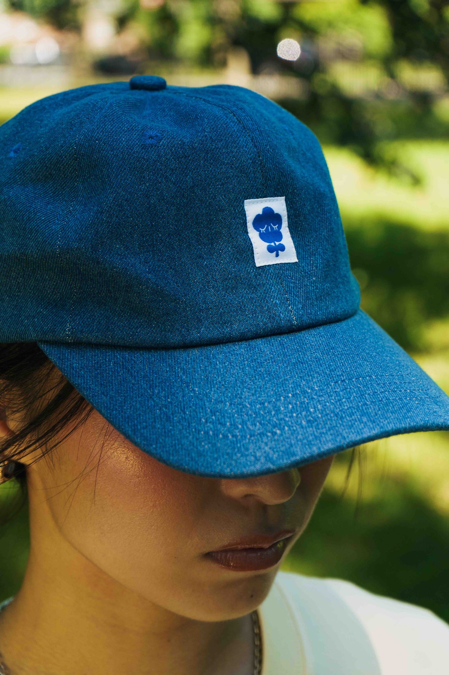 Fresh Air: Denim baseball cap