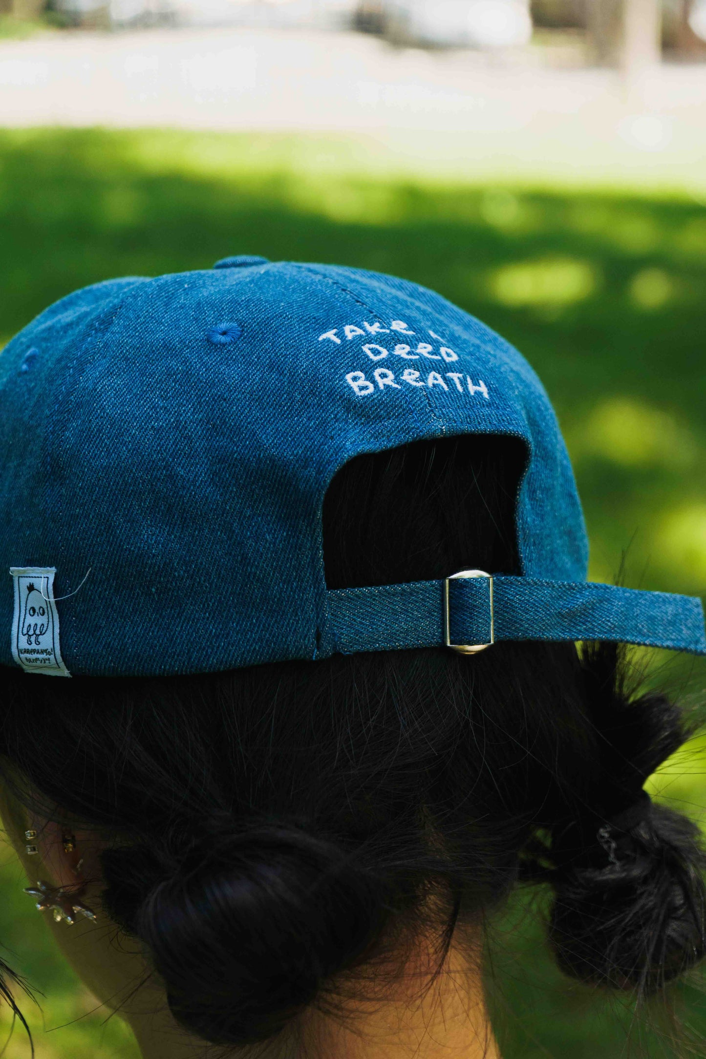 Fresh Air: Denim baseball cap
