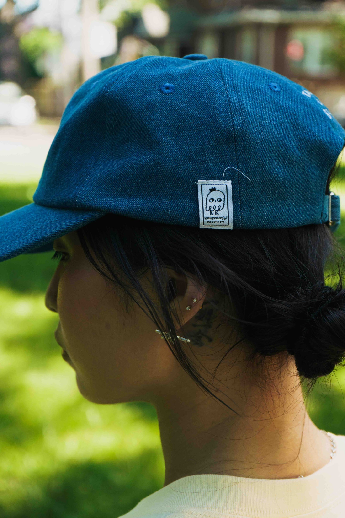 Fresh Air: Denim baseball cap