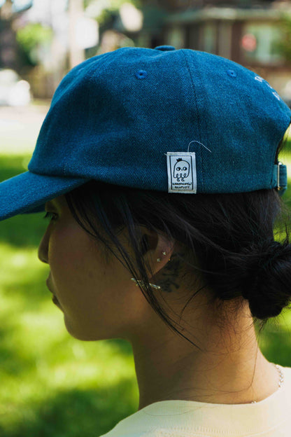 Fresh Air: Denim baseball cap