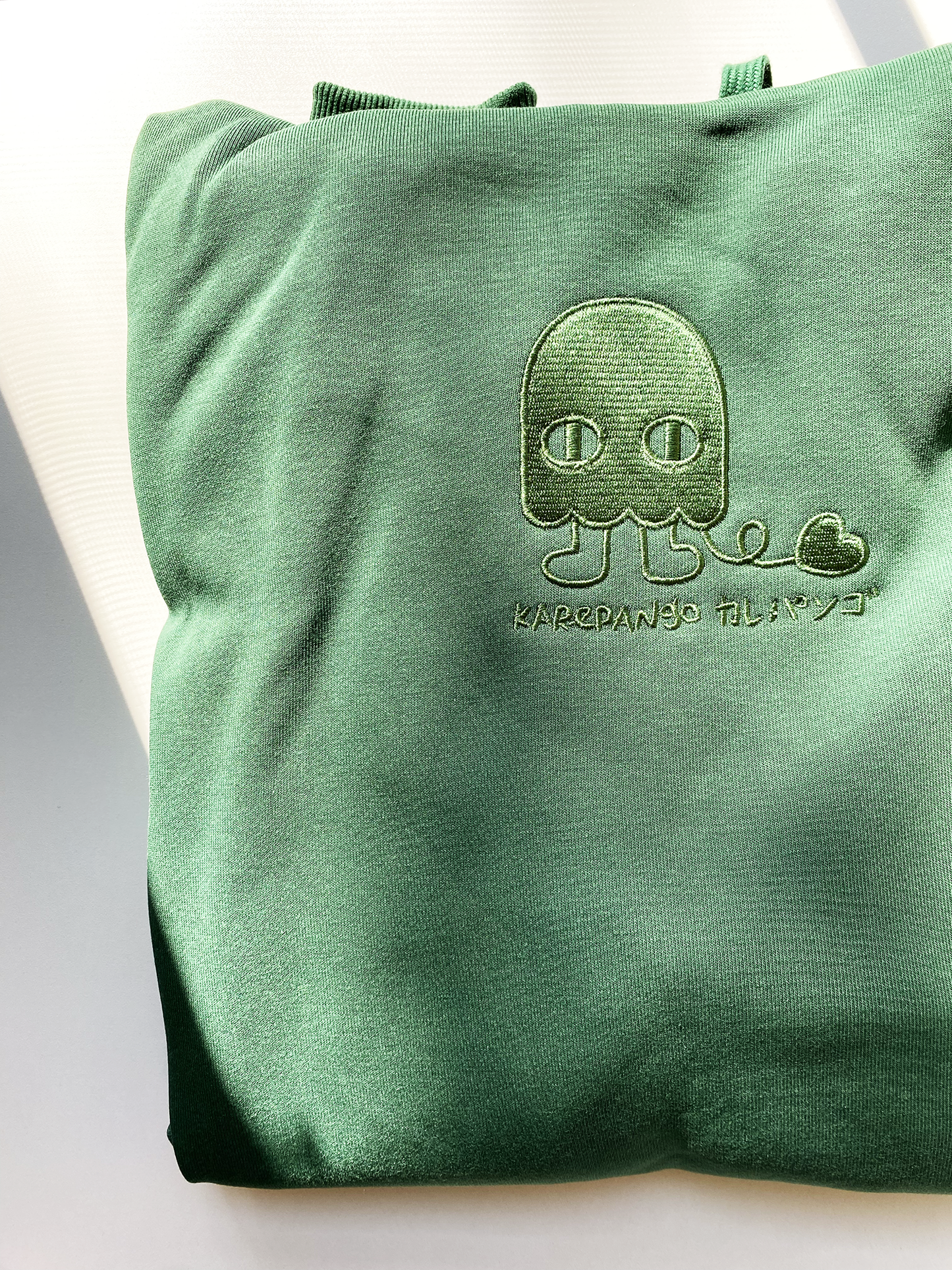 MUKU: Embroidered thick hoodie