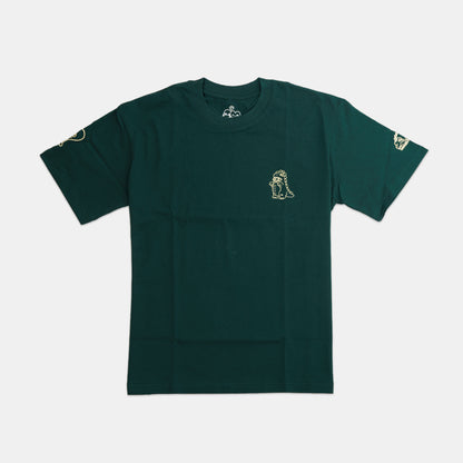 DINO: Screenprinted short sleeve t-shirt