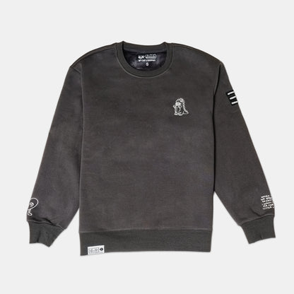 KYOURYUU: Embroidered long-sleeve thick sweater