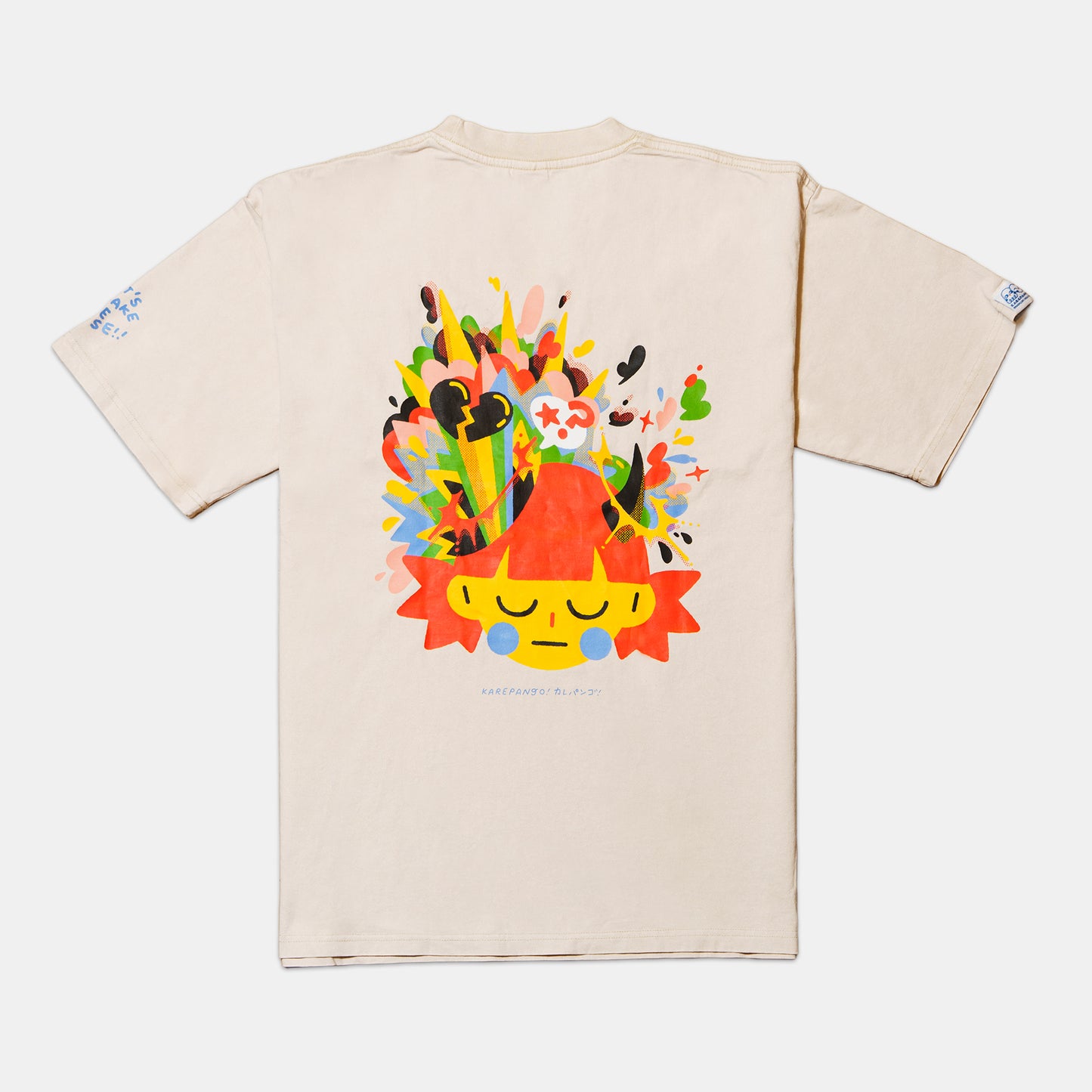YAYA: acid-washed short sleeve t-shirt