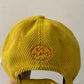 BIG PLANS: Yellow corduroy baseball cap