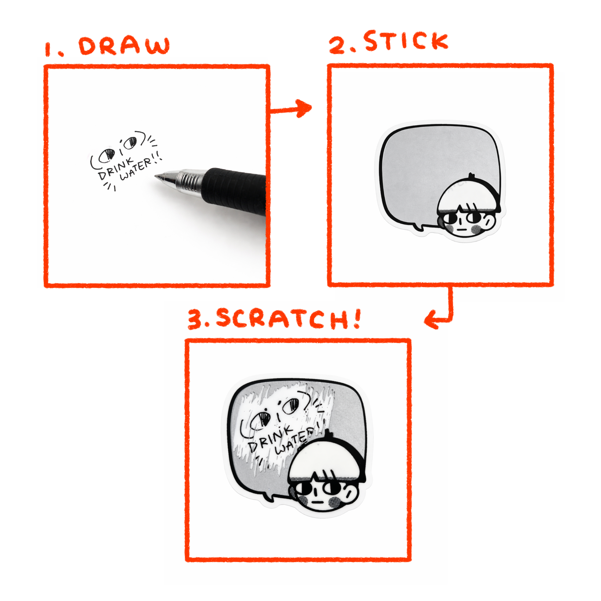 Scratch Off Stickers