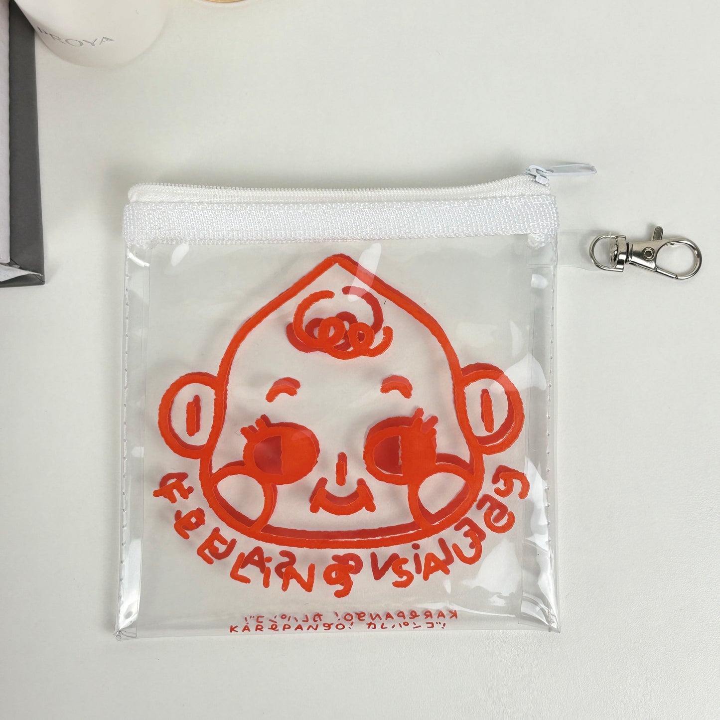 SOOSU: Clear vinyl plastic bag