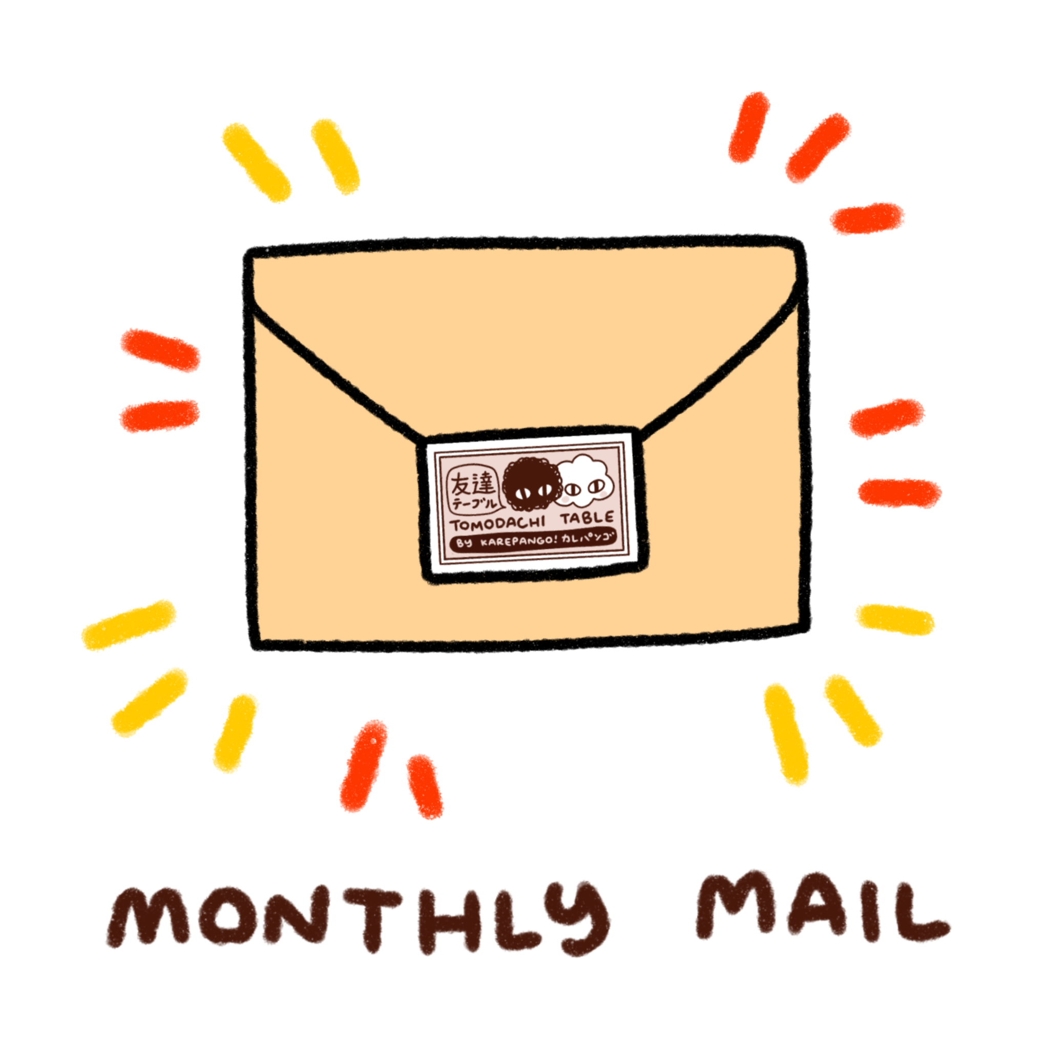 Tomodachi Table Mail Club