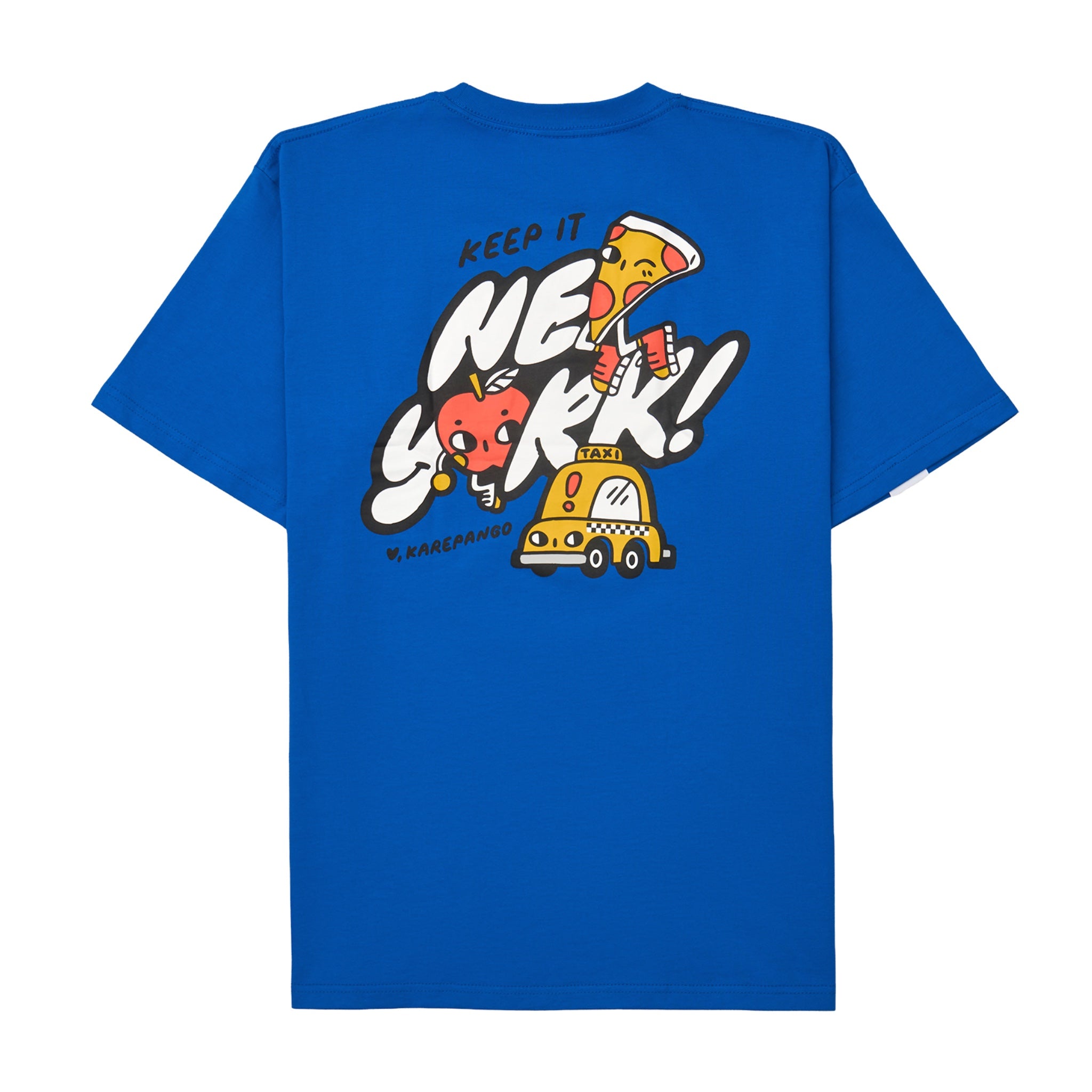 KEEP IT NEW YORK: Screenprinted short sleeve t-shirt